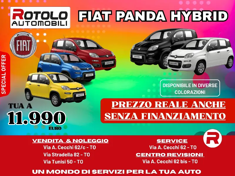 Panda KM0 Senza vincoli di finanziamento | No Maxirata