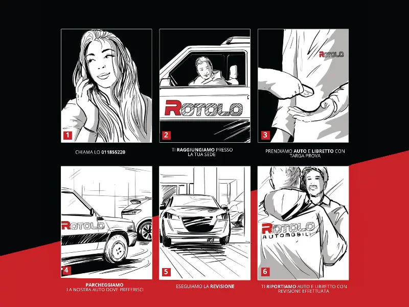  SERVIZIO PRESA & CONSEANGA | ROTOLO AUTOMOBILI